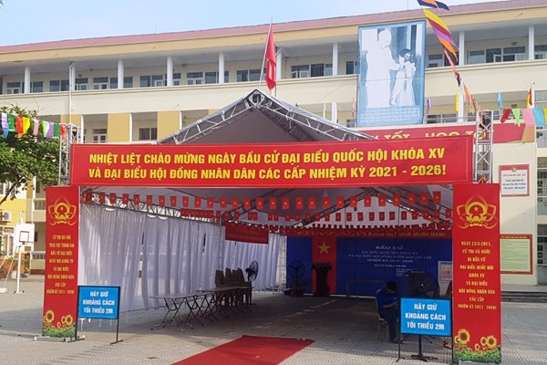 Quận Hoàng Mai, Hà Nội: Sẵn sàng cho cuộc bầu cử trong những điều kiện đặc biệt - Anh 4