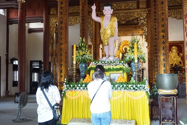 Phật tử hưởng ứng Đại lễ Phật đản tại nhà - Anh 1
