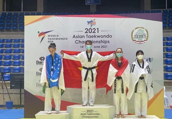 Taekwondo Việt Nam giành 1 HCV, 1 HCB tại giải vô địch châu Á - Anh 1