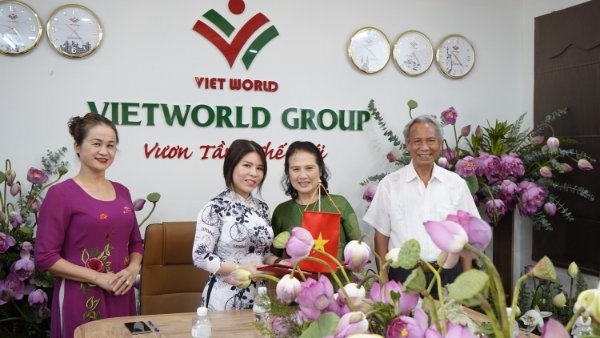 Ký kết hợp tác giữa Quỹ Hỗ trợ bảo tồn di sản văn hoá Việt Nam và Tập đoàn Thế giới Việt - Anh 1