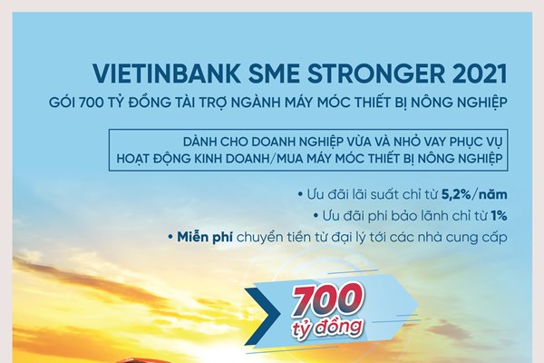 VietinBank tung gói 700 tỷ đồng tài trợ Ngành Máy móc thiết bị nông nghiệp - Anh 1