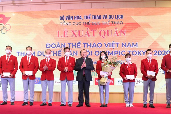 Thể thao Việt Nam xuất quân lên đường dự Olympic Tokyo 2020: Khát vọng cống hiến để tạo thành sức mạnh - Anh 10