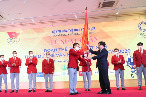 Thể thao Việt Nam xuất quân lên đường dự Olympic Tokyo 2020: Khát vọng cống hiến để tạo thành sức mạnh - Anh 2