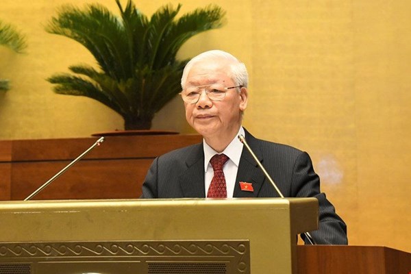 Toàn văn phát biểu của Tổng Bí thư Nguyễn Phú Trọng tại phiên khai mạc Kỳ họp thứ nhất, Quốc hội khoá XV - Anh 1
