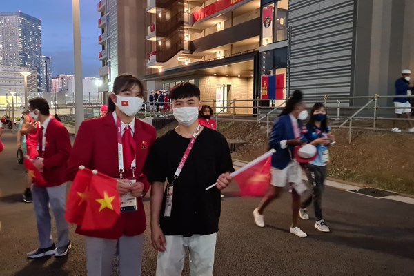 Đoàn Thể thao Việt Nam trước giờ khai mạc Olympic Tokyo 2020 - Anh 5