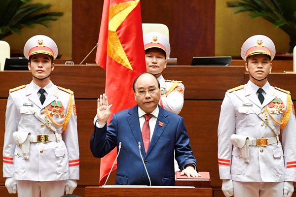 Ông Nguyễn Xuân Phúc tái đắc cử Chủ tịch nước - Anh 4
