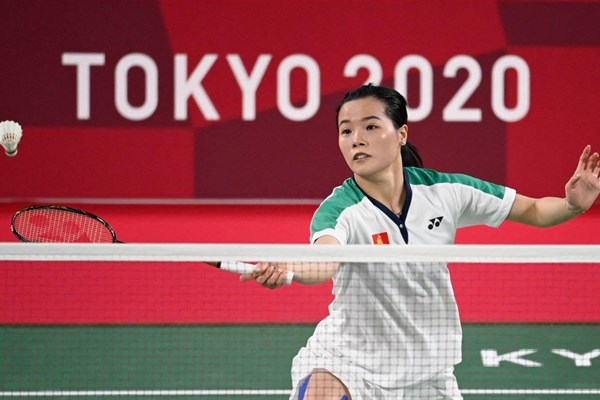 Olympic Tokyo: Thùy Linh không thể tạo bất ngờ trước tay vợt số 1 thế giới - Anh 1