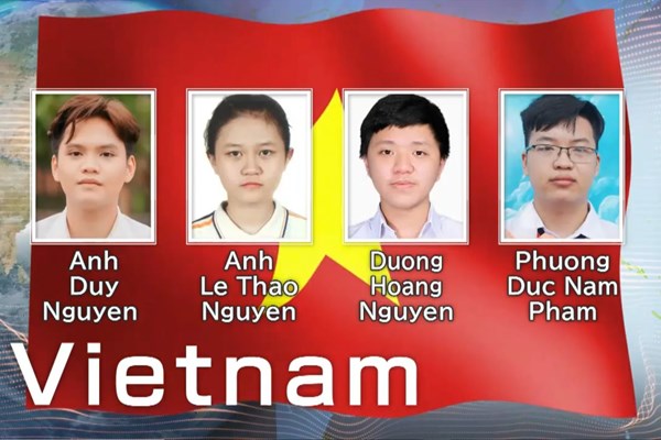 4/4 thí sinh Việt Nam giành huy chương tại Olympic Hóa học quốc tế 2021 - Anh 1