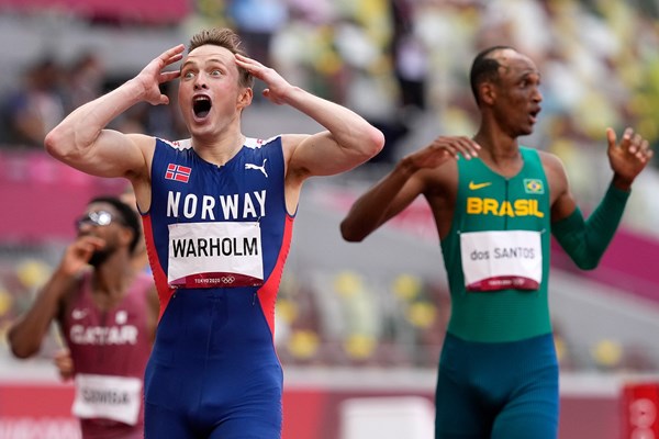 Nội dung 400m vượt rào nam Olympic: Liên tiếp các kỷ lục bị xô đổ - Anh 1