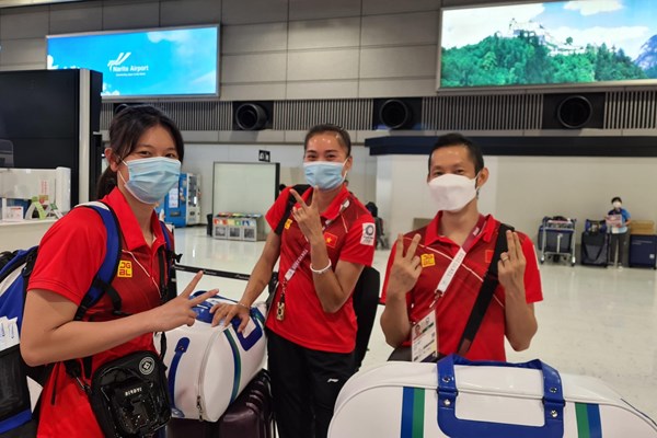 Đoàn thể thao Việt Nam về nước, kết thúc hành trình tại Olympic Tokyo - Anh 4
