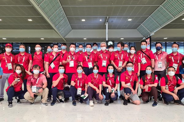 Đoàn thể thao Việt Nam về nước, kết thúc hành trình tại Olympic Tokyo - Anh 6