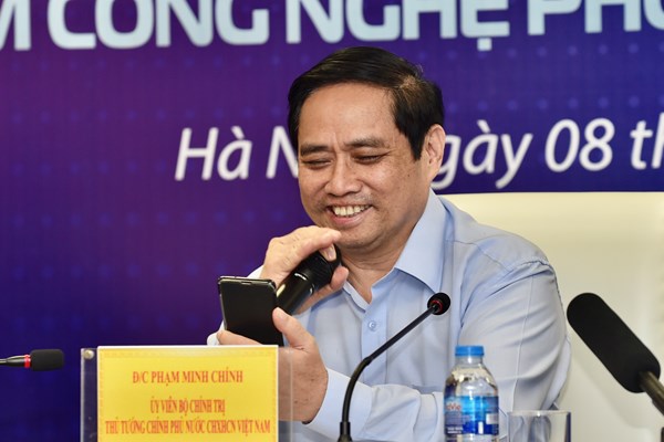 Thủ tướng Phạm Minh Chính dự lễ công bố kết nối Nền tảng hỗ trợ tư vấn khám, chữa bệnh từ xa - Anh 2