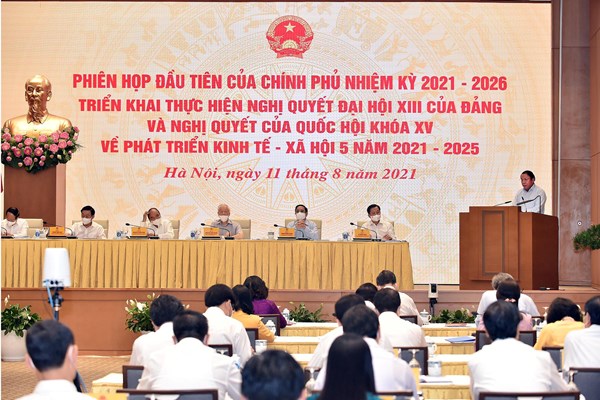 Phát biểu của Bộ trưởng Nguyễn Văn Hùng tại phiên họp đầu tiên của Chính phủ nhiệm kỳ 2021-2026 - Anh 2