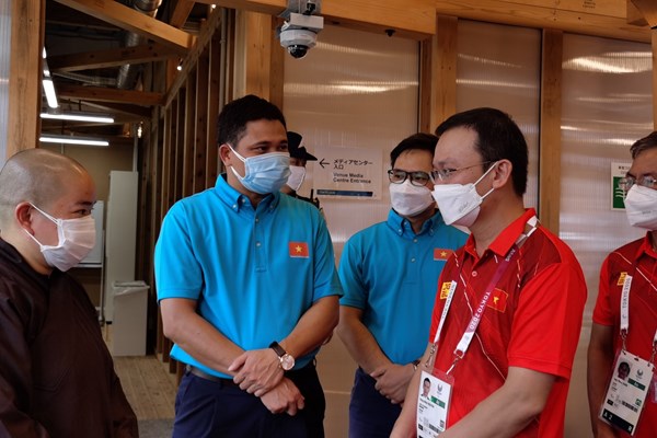 Các VĐV Việt Nam được “tiếp lửa” tại Paralympic Tokyo 2020 - Anh 1