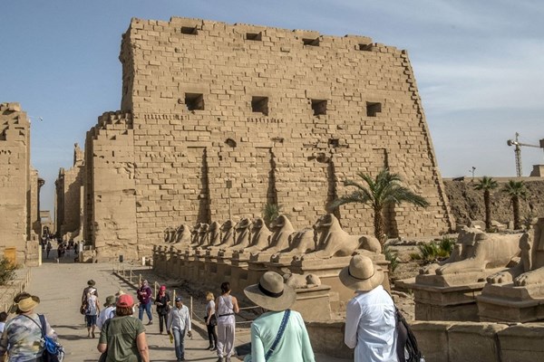 Ai Cập cải tạo di tích ở Luxor - Anh 1