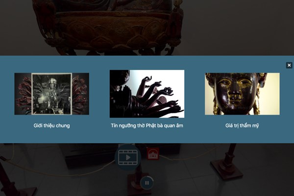 Ra mắt 3D Tour tại Bảo tàng Mỹ thuật Việt Nam: Chiêm ngưỡng “báu vật” trên không gian mạng - Anh 1