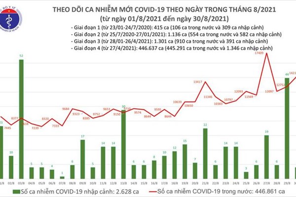24 Giờ qua, cả nước tăng thêm 14.224 ca mắc Covid-19 mới - Anh 1