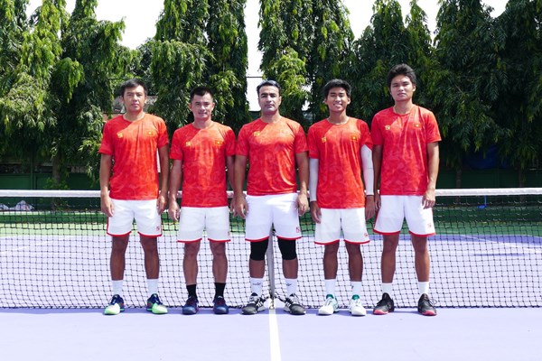 Đội tuyển quần vợt Việt Nam chuẩn bị tham dự Davis Cup - Anh 2