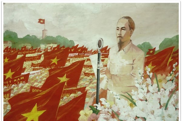 Kỷ niệm 76 năm ngày Quốc Khánh 2.9 (1945-2021): Phác họa con đường độc lập qua các tác phẩm mỹ thuật đặc sắc - Anh 1