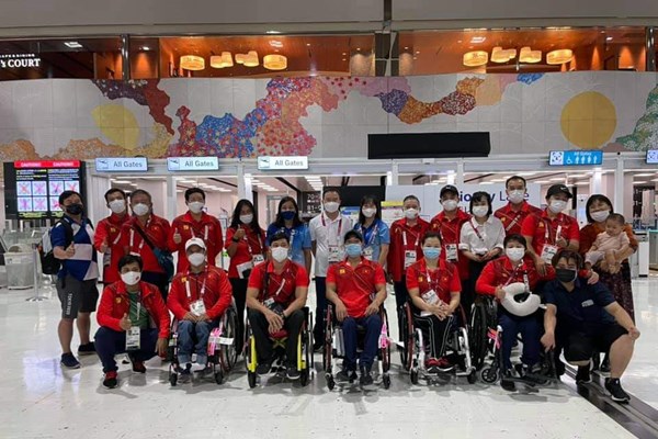 Kết thúc Paralympic, Đoàn thể thao người khuyết tật Việt Nam trở về nước - Anh 1