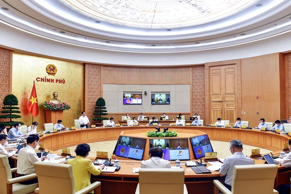 Thủ tướng Phạm Minh Chính chủ trì Phiên họp Chính phủ thường kỳ tháng 8 - Anh 3