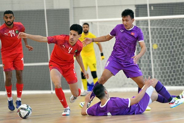 Tuyển Futsal Việt Nam thua sát nút nhà vô địch châu Phi - Anh 1