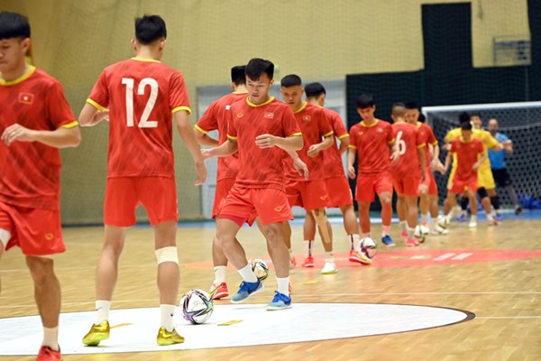 Tuyển Futsal Việt Nam trước trận ra quân tại World Cup 2021 - Anh 2