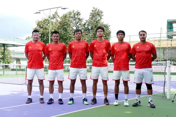 Tuyển quần vợt Việt Nam xác định các đối thủ tại Davis Cup - Anh 1