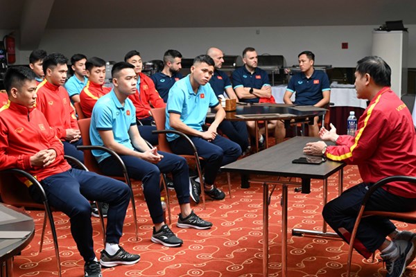 World Cup Futsal 2021: Tuyển Việt Nam quyết tâm đánh bại Panama - Anh 1