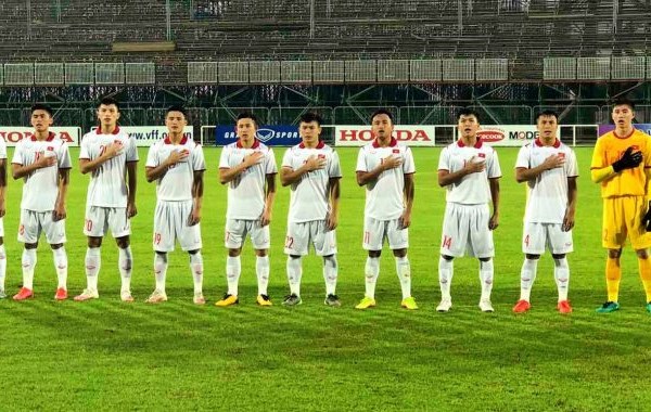 Tuyển U23 Việt Nam hoà trận giao hữu với U23 Tajikistan - Anh 1