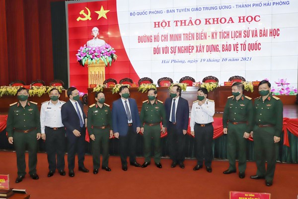 Hội thảo khoa học kỷ niệm 60 năm mở đường Hồ Chí Minh trên biển - Anh 2