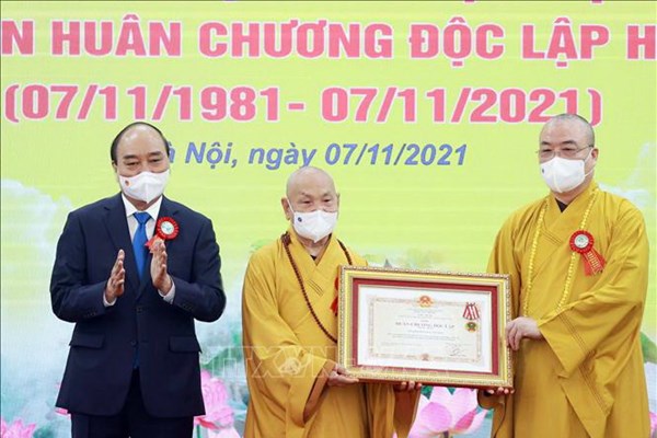 Giáo hội Phật giáo chung tay xây dựng, phát triển văn hóa Việt Nam - Anh 1