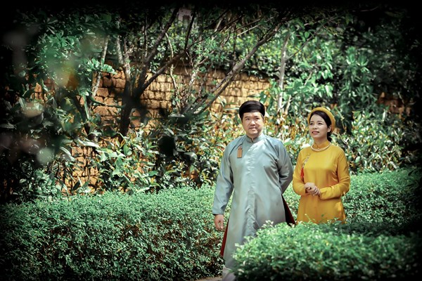 Quảng bá áo dài truyền thống tại Liên hoan phim Việt Nam - Anh 1