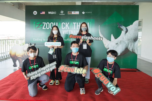 Hơn 120 sinh viên Việt Nam thi tìm kiếm giải pháp công nghệ vì động vật hoang dã - Anh 3