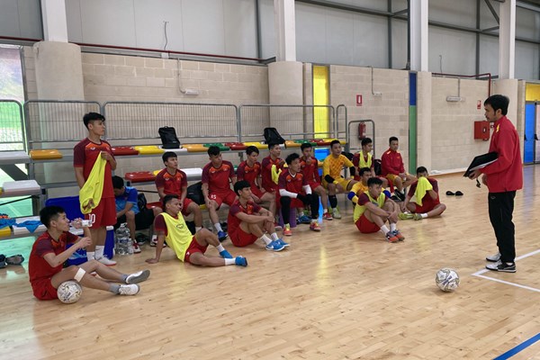 Tuyển Futsal nam Quốc gia lên kế hoạch chuẩn bị cho SEA Games 31 - Anh 1