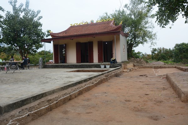 Phát hiện dấu vết kiến trúc thời Trần tại chùa Đám Trì (Lục Nam, Bắc Giang) - Anh 2