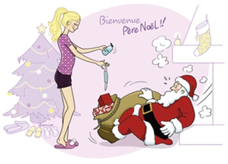 Từ Hí họa ông già Noel đến trang trí vui chơi Giáng Sinh trong dịch Covid ở Pháp - Anh 1