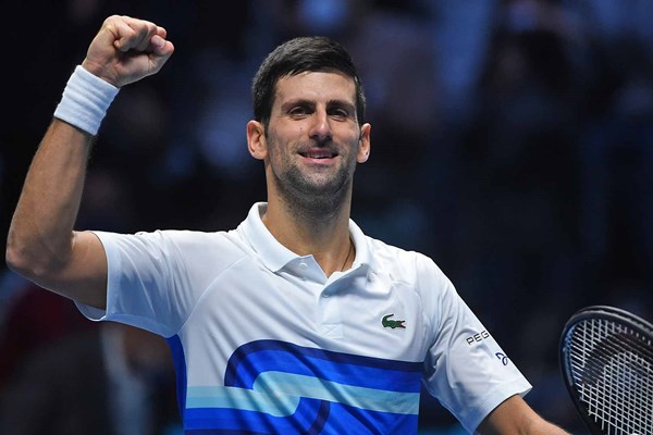 Ngôi sao quần vợt Djokovic là “Nam VĐV xuất sắc nhất thế giới năm 2021” - Anh 1
