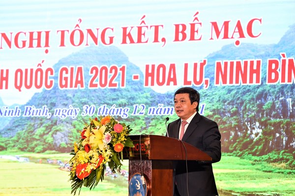 Tổng kết Năm du lịch quốc gia 2021- Hoa Lư, Ninh Bình: Cần đổi mới tư duy phù hợp với xu hướng - Anh 2