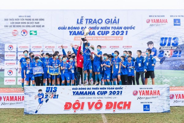PVF vô địch Giải bóng đá thiếu niên toàn quốc 2021 - Anh 1