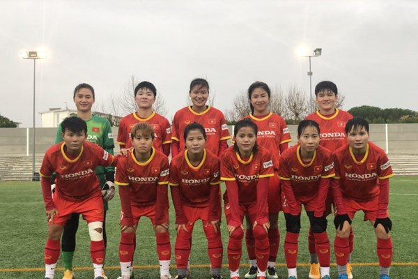 Tuyển nữ Việt Nam có trận thắng thứ hai trong chuyến tập huấn ở Tây Ban Nha - Anh 1