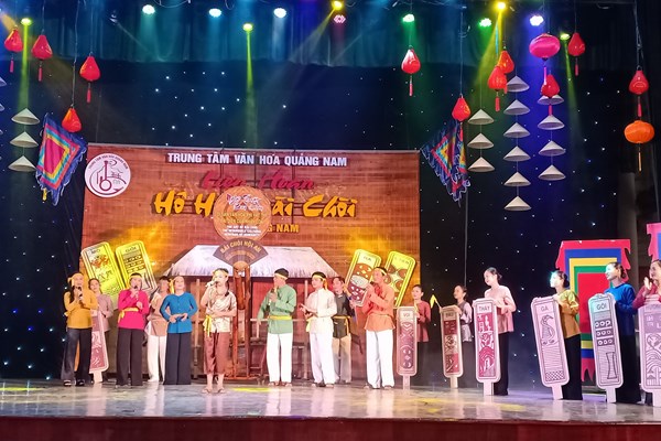Liên hoan hô hát Bài chòi tỉnh Quảng Nam - Anh 2