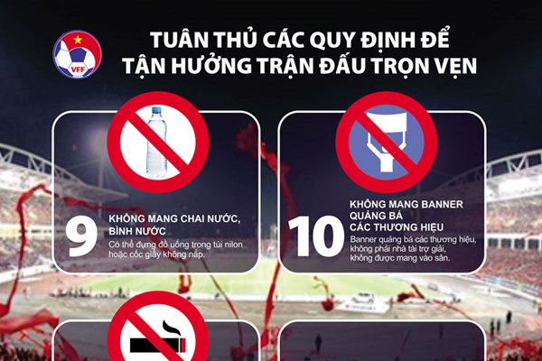 Khán giả cần chuẩn bị gì khi tới sân Mỹ Đình trận đội tuyển Việt Nam – Trung Quốc - Anh 3