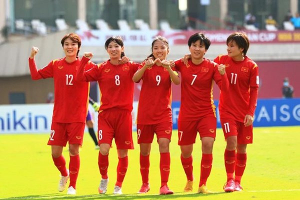 Asian Cup 2022: Tuyển nữ Việt Nam đánh bại Thái Lan ở trận play-off - Anh 2