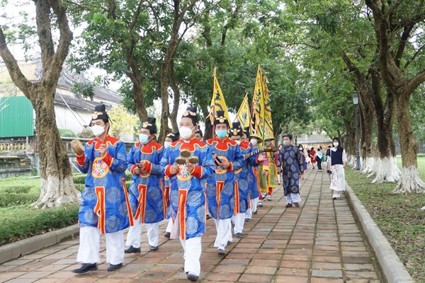 Lễ hạ nêu và khai ấn tại khu di sản Hoàng Cung Huế - Anh 3
