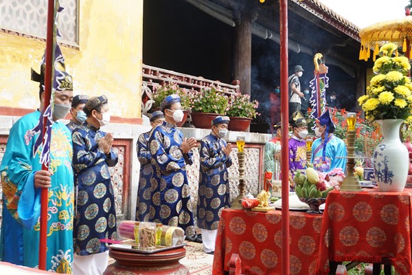 Lễ hạ nêu và khai ấn tại khu di sản Hoàng Cung Huế - Anh 4
