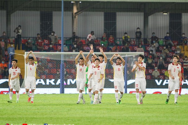U23 Việt Nam thắng đậm Singapore tại giải Đông Nam Á - Anh 2