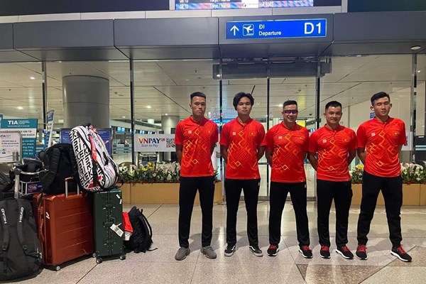 Đội tuyển quần vợt Việt Nam thi đấu vòng Play-off Davis Cup nhóm II - Anh 1