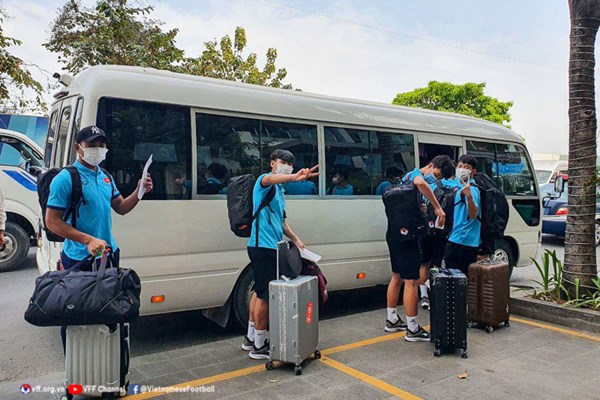 U23 Việt Nam: 11 thành viên âm tính với Covid-19 đã trở về nước - Anh 1