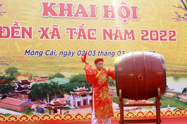 Quảng Ninh: Khai hội đền Xã Tắc thành phố Móng Cái năm 2022 - Anh 1